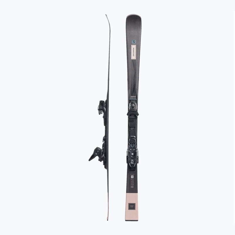 Лижі гірські жіночі Salomon S Max 8W + M10 чорні L47056100 3