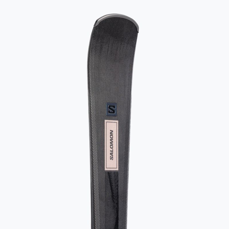 Лижі гірські жіночі Salomon S Max 8W + M10 чорні L47056100 8