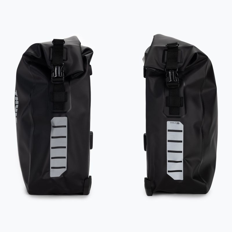 Сумка-багажник для велосипеда  25 л (2 шт.) Thule Shield Pannier чорна 3204209 3