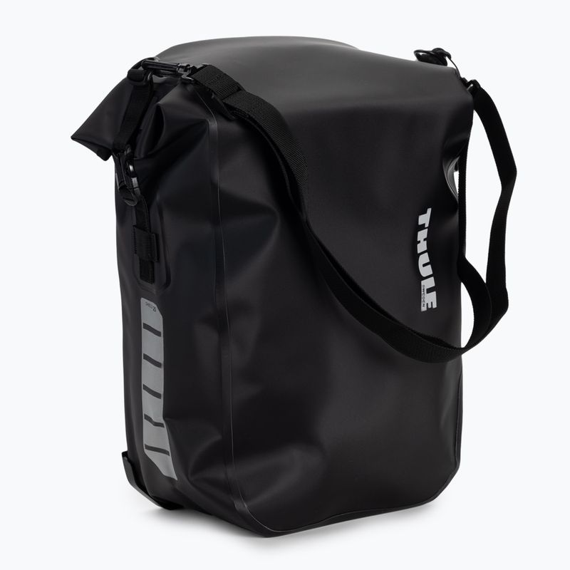 Сумка-багажник для велосипеда  25 л (2 шт.) Thule Shield Pannier чорна 3204209 6