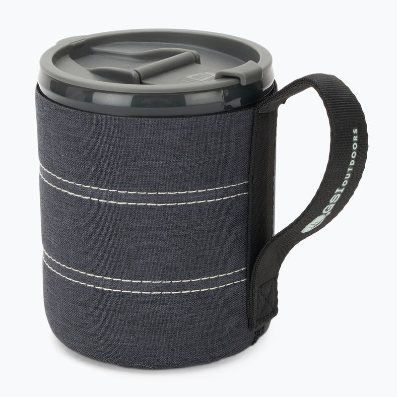 Термочашка GSI Outdoors Infinity Backpacker Mug 550 ml чорна 75285 2