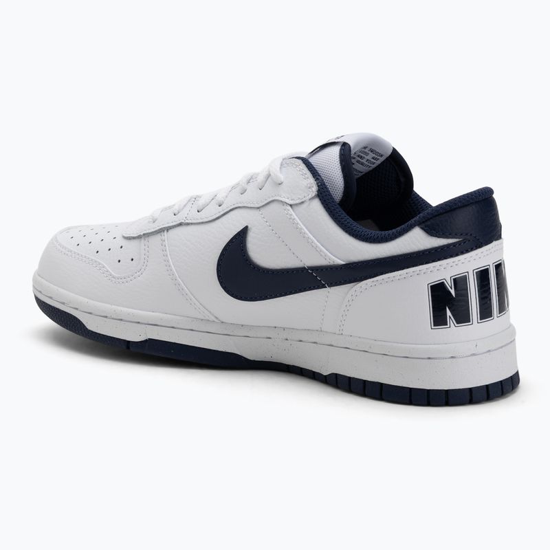 Кросівки чоловічі Nike Big Low white/midnight navy 3