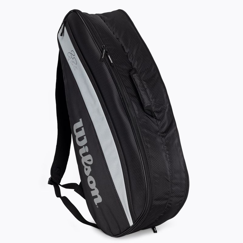 Тенісна сумка Wilson RF Team 6 Pack чорна WR8005701 3