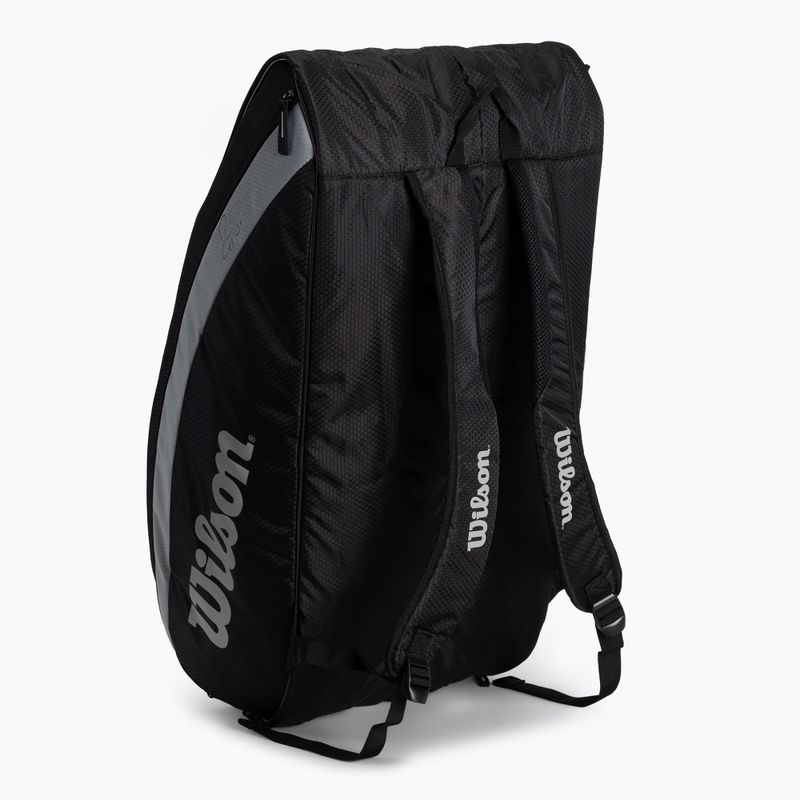 Тенісна сумка Wilson RF Team 12PK чорна WR8005601 2