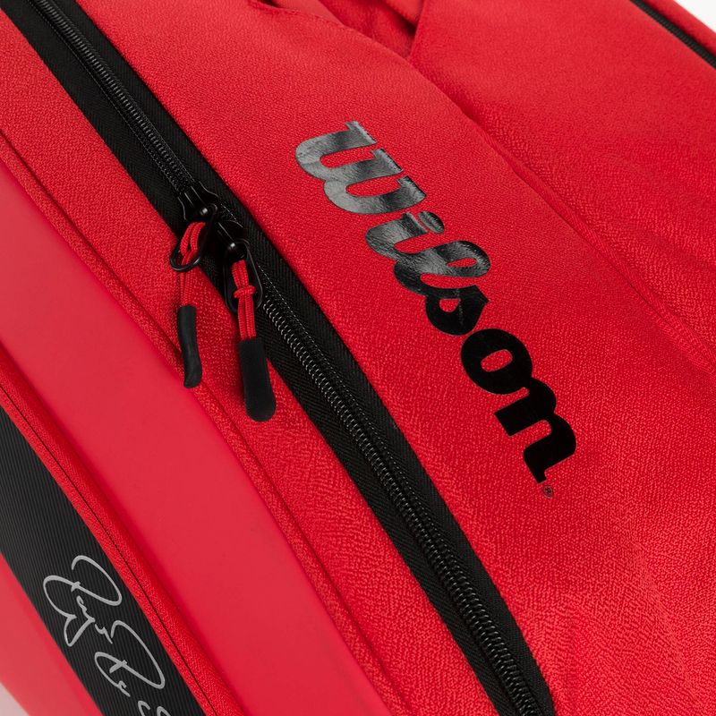 Тенісна сумка Wilson RF DNA 12PK червона WR8006001 4