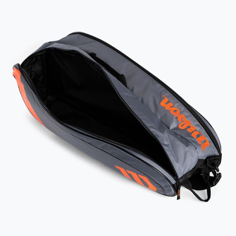 Тенісна сумка Wilson Team 6PK сіра  WR8009801 6