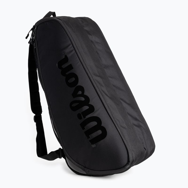 Тенісна сумка Wilson Super Tour 9 PK Pro Staff чорна  WR8010601 3