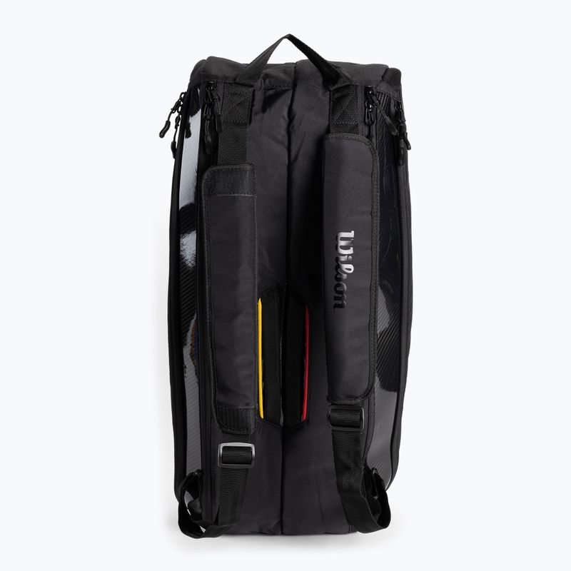 Тенісна сумка Wilson Super Tour 9 PK Pro Staff чорна  WR8010601 4