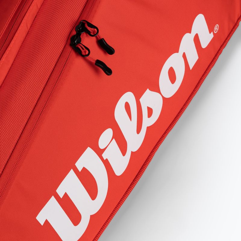 Тенісна сумка Wilson Super Tour 15 PK червона WR8010301 5