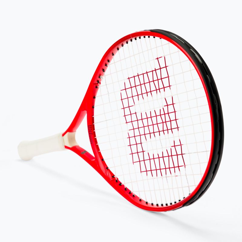 Ракетка тенісна дитяча Wilson Roger Federer 23 Half Cvr червона WR054210H+ 2