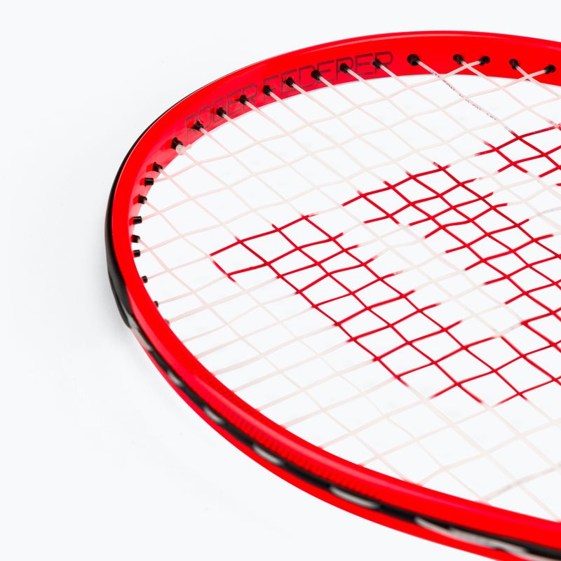 Ракетка тенісна дитяча Wilson Roger Federer 23 Half Cvr червона WR054210H+ 6