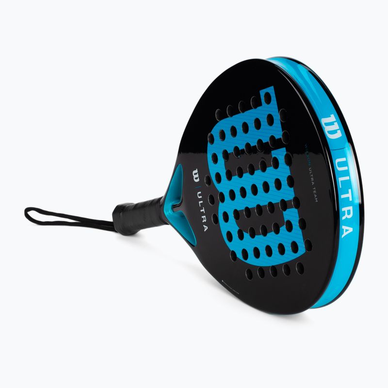 Ракетка для падл-тенісу Wilson Ultra Team V2 Padel чорно-блакитна WR067011U2 2