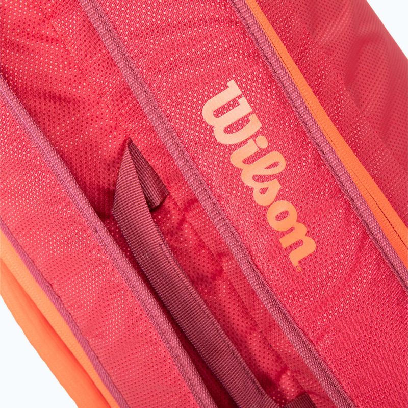 Сумка тенісна Wilson Tour 6 Pack бордова WR8011302001 5