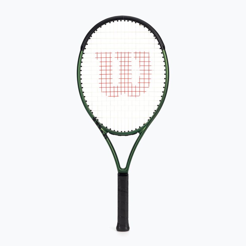 Ракетка тенісна дитяча Wilson Blade 25 V8.0 чорно-зелена WR079310U