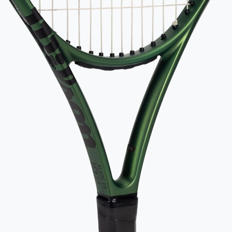 Ракетка тенісна дитяча Wilson Blade 25 V8.0 чорно-зелена WR079310U 5