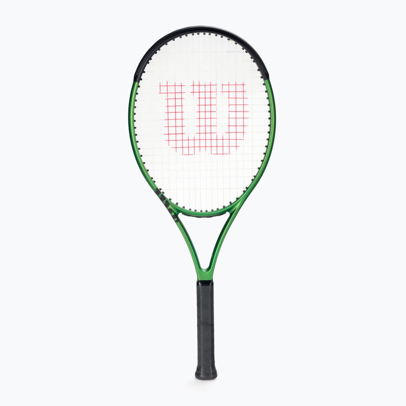 Ракетка тенісна дитяча Wilson Blade 26 V8.0 чорно-зелена WR079210U