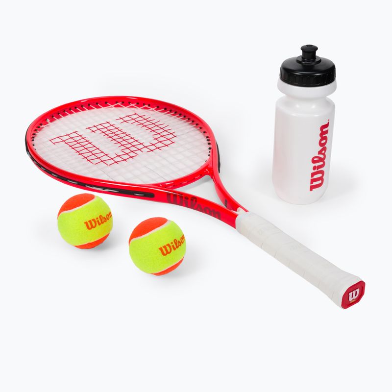 Набір для тенісу дитячий Wilson Roger Federer Starter Set 25 червоний WR082910F 10