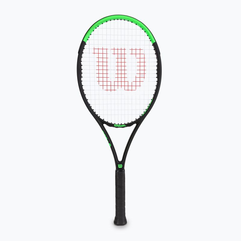 Ракетка тенісна Wilson Blade Feel 103 чорно-зелена WR083310U