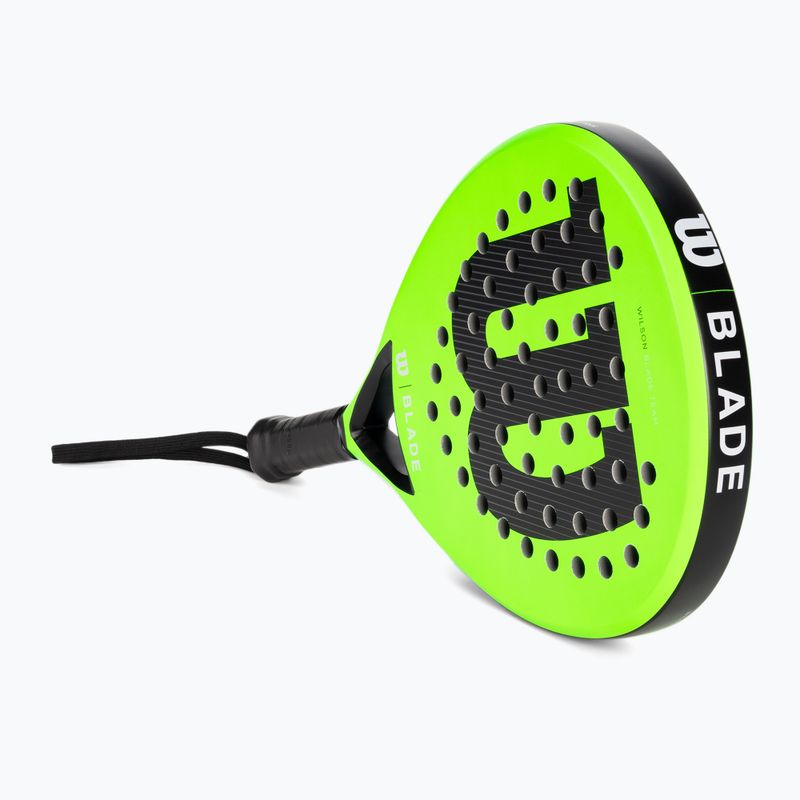 Ракетка для падл-тенісу Wilson Blade Team V2 Padel зелена WR067421U2 2