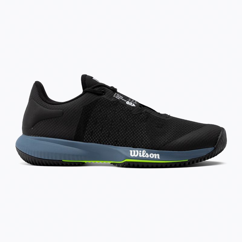 Кросівки для тенісу чоловічі Wilson Kaos Swift чорні WRS328970 2