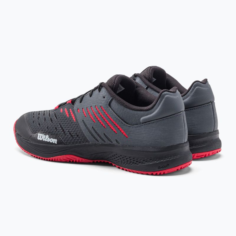 Кросівки для тенісу чоловічі Wilson Kaos Comp 3.0 чорні WRS328760 3