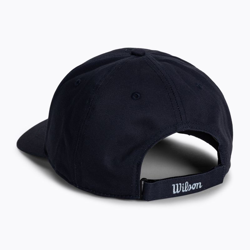 Бейсболка чоловіча Wilson Script Twill Hat синя WRA788607 3