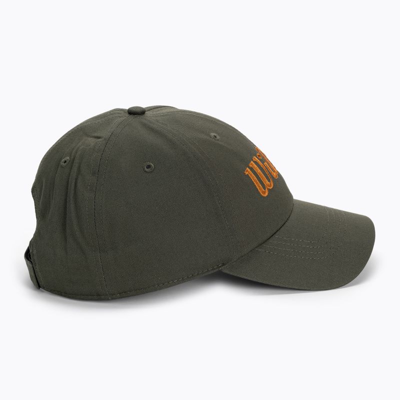 Бейсболка чоловіча Wilson Script Twill Hat зелена WRA788608 2
