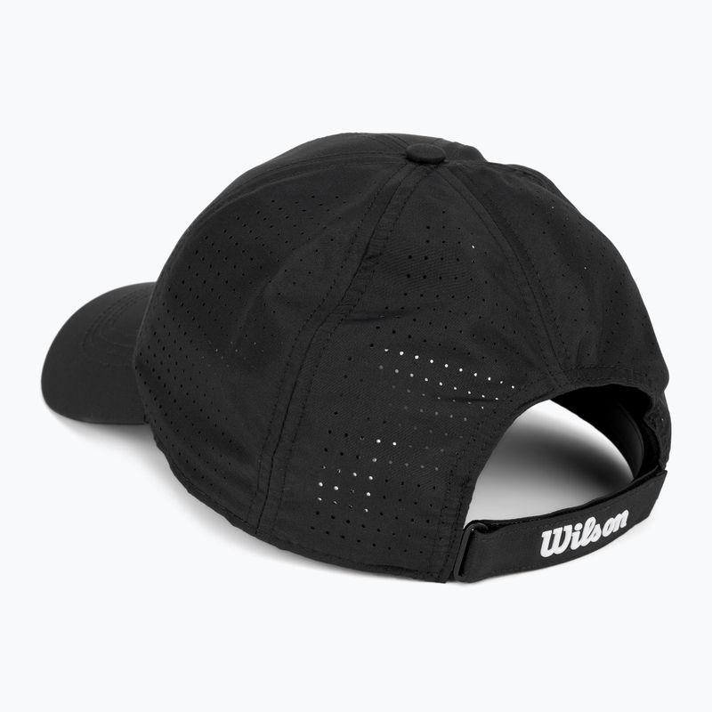 Бейсболка чоловіча Wilson Ultralight Tennis Cap II чорна WRA815202 3