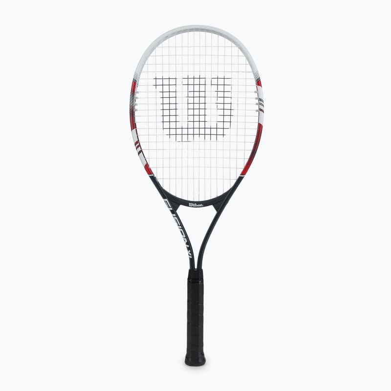 Ракетка тенісна Wilson Fusion XL чорно-біла WR090810U