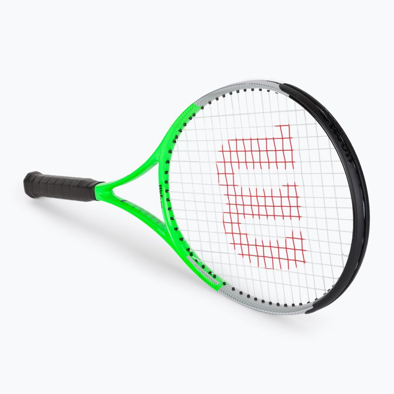 Ракетка тенісна Wilson Blade Feel Rxt 105 чорно-зелена WR086910U 2
