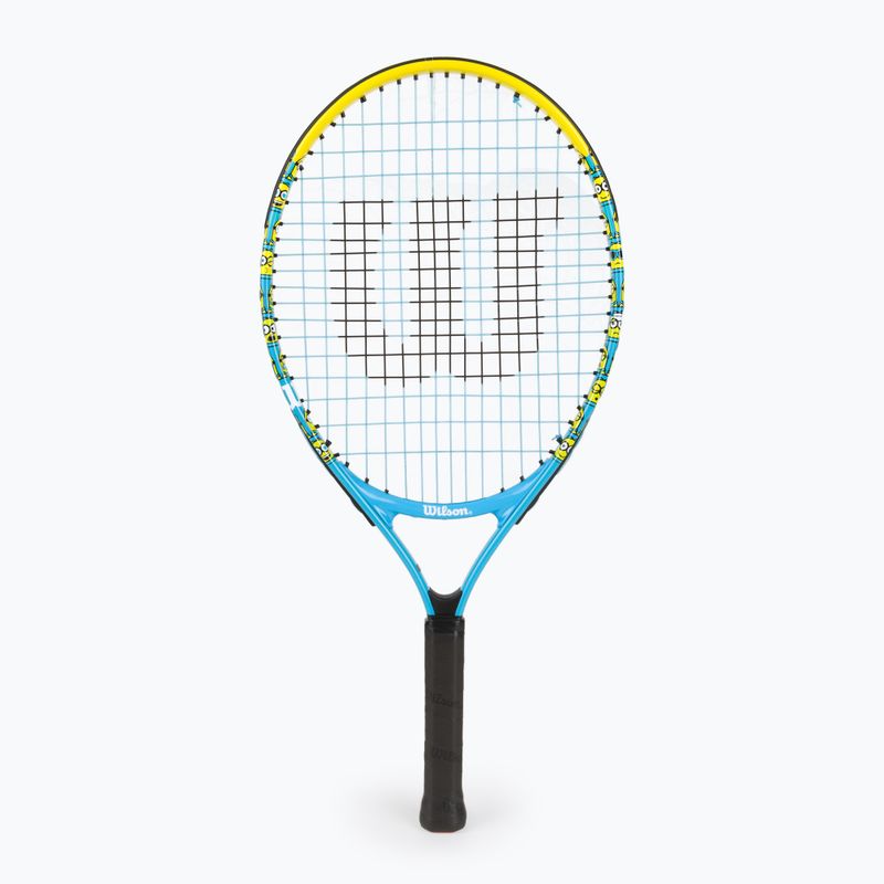 Ракетка тенісна дитяча Wilson Minions 2.0 Jr 23 блакитно-жовта WR097210H