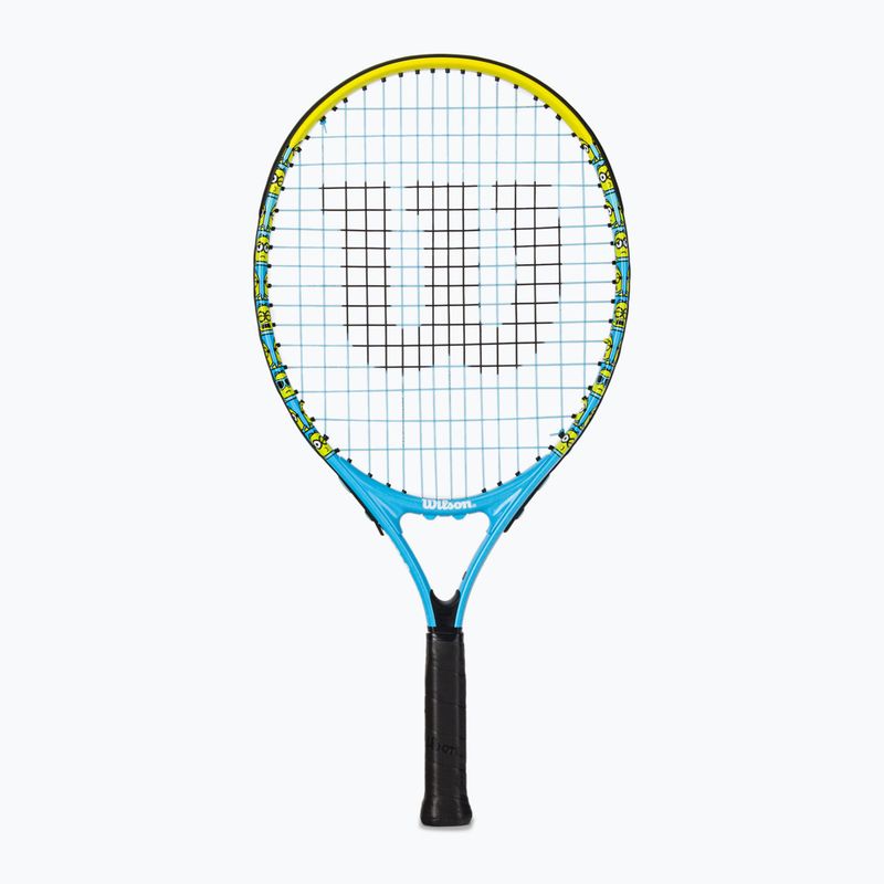 Ракетка тенісна дитяча Wilson Minions 2.0 Jr 21 блакитно-жовта WR097110H
