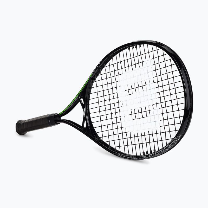 Ракетка тенісна Wilson Aggressor 112 чорно-зелена WR087510U 2