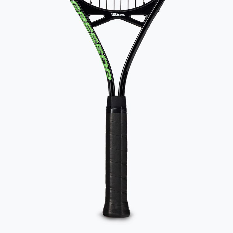 Ракетка тенісна Wilson Aggressor 112 чорно-зелена WR087510U 4