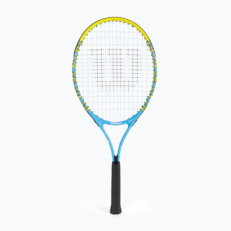Ракетка тенісна дитяча Wilson Minions 2.0 Jr 25 блакитно-жовта WR097310H