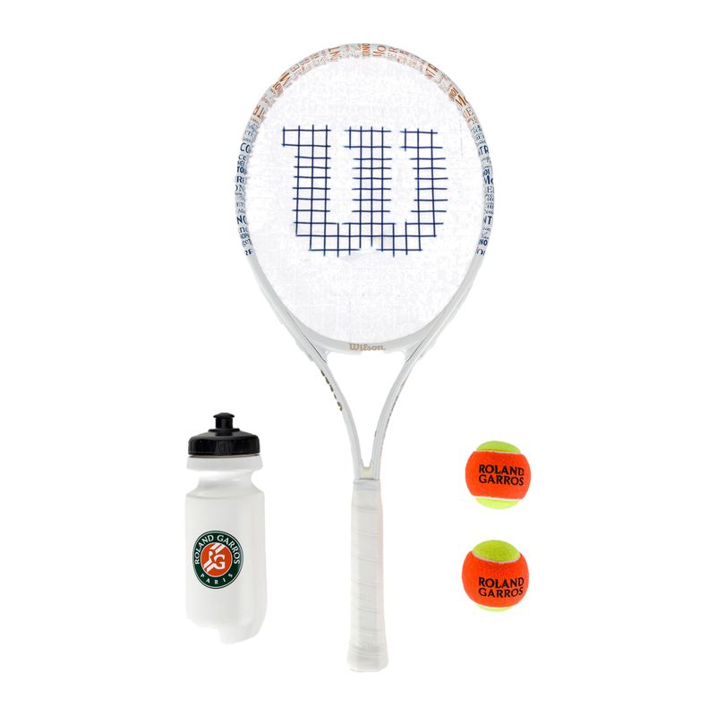 Набір для тенісу дитячий Wilson Roland Garros Elite 25 помаранчево-білий WR086810F