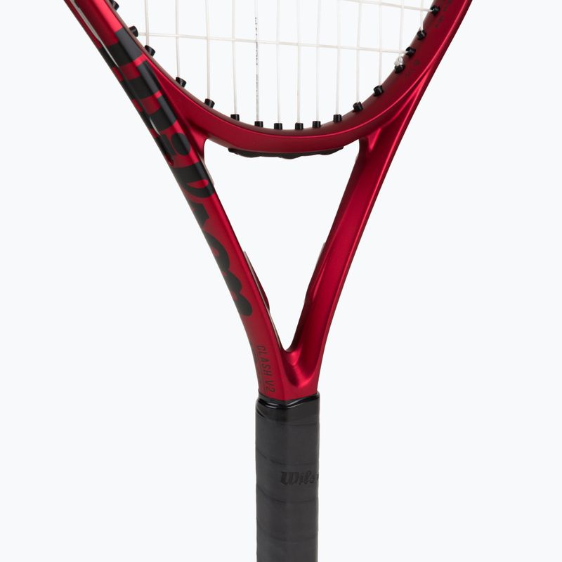 Ракетка тенісна дитяча Wilson Clash 25 V2.0 червона WR074710U 4