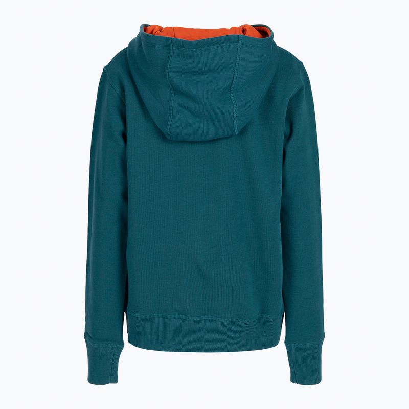 Кофта тенісна дитяча Wilson Script Cotton PO Hoody блакитна WRA769219 2