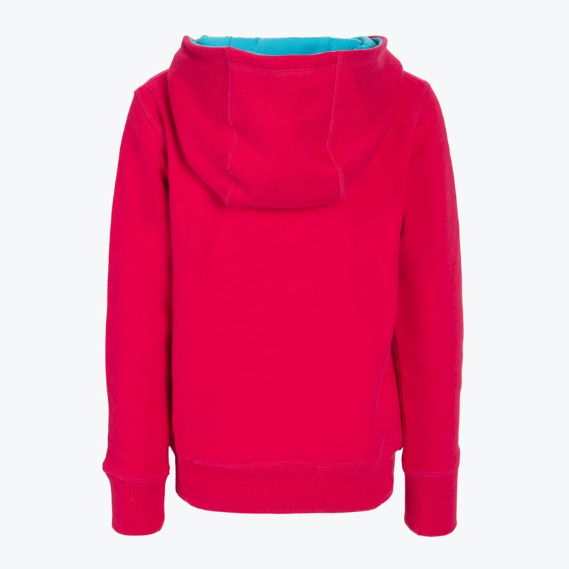 Кофта тенісна дитяча Wilson Script Cotton PO Hoody рожева WRA769221 2