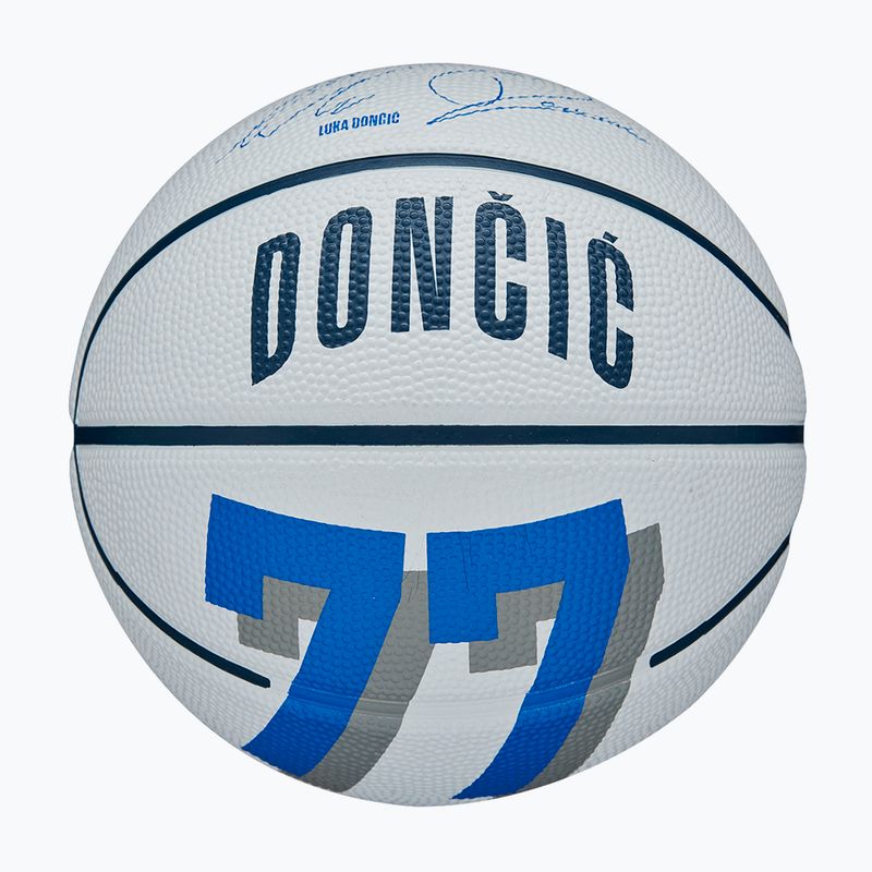 Баскетбольний м'яч Wilson NBA Player Icon Mini Luka WZ4007701XB3 Розмір 3 2