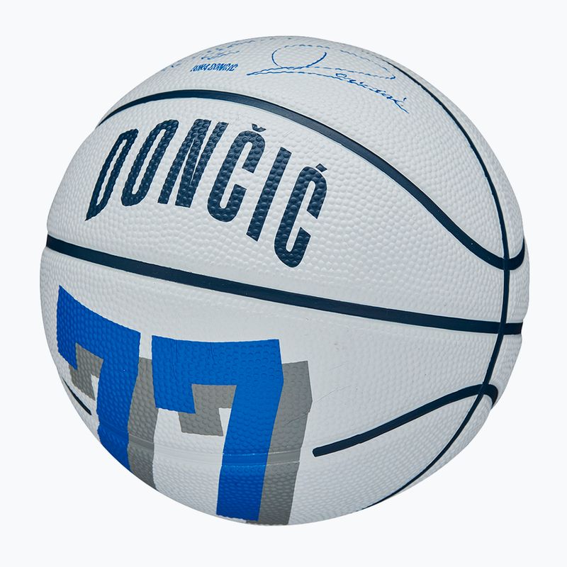 Баскетбольний м'яч Wilson NBA Player Icon Mini Luka WZ4007701XB3 Розмір 3 4