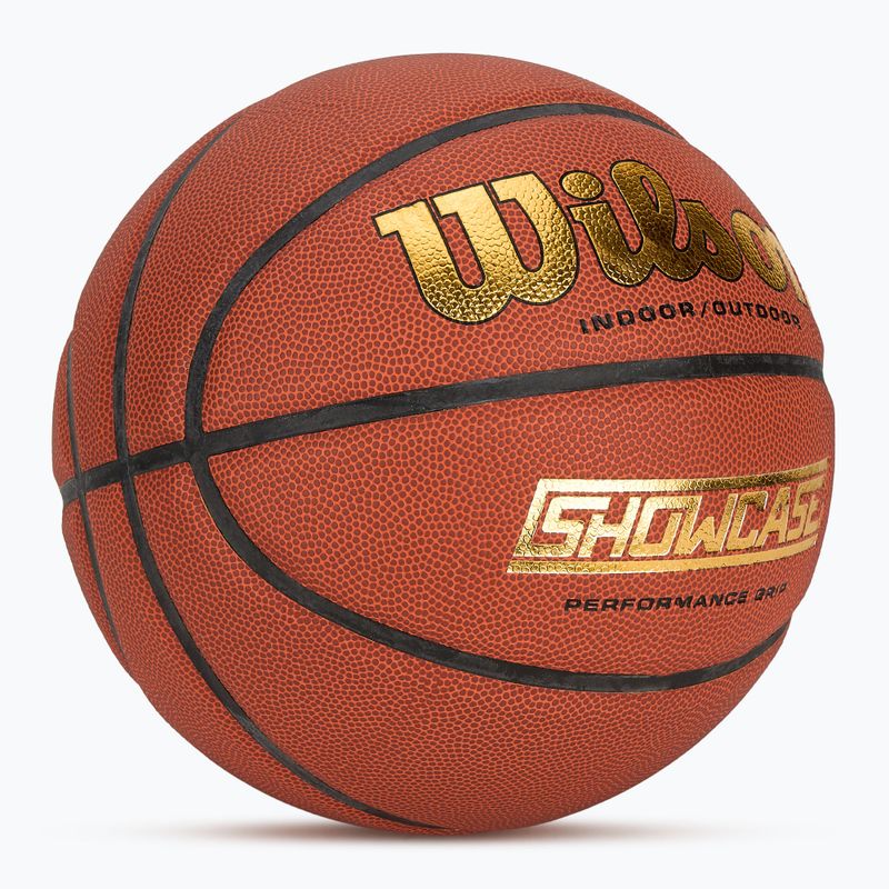 М'яч баскетбольний Wilson Showcase Comp Basketball orange розмір 6 2