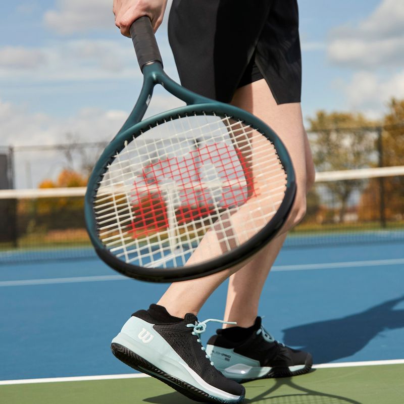 Ракетка тенісна Wilson Ultra 100L V4.0 блакитно-фіолетова WR108411 7