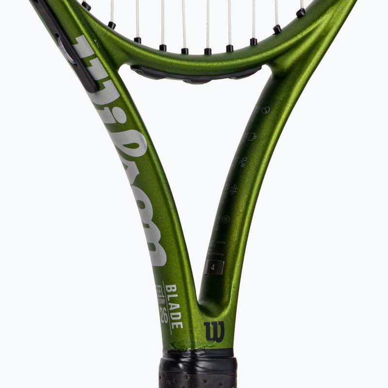 Ракетка тенісна дитяча Wilson Blade Feel Comp 26 зелена WR125210U 4