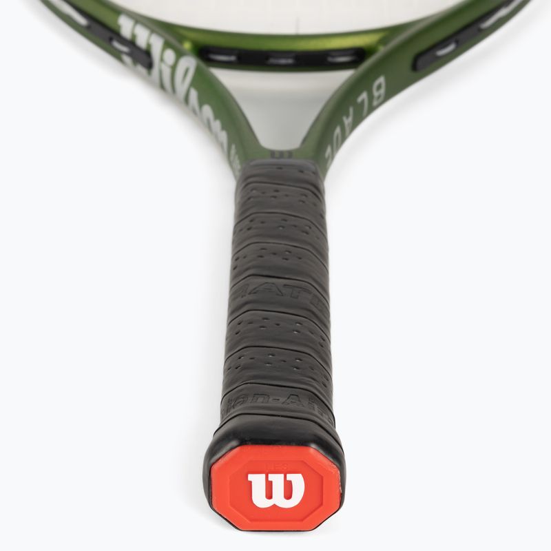 Ракетка тенісна дитяча Wilson Blade Feel Comp 25 зелена WR125310U 3