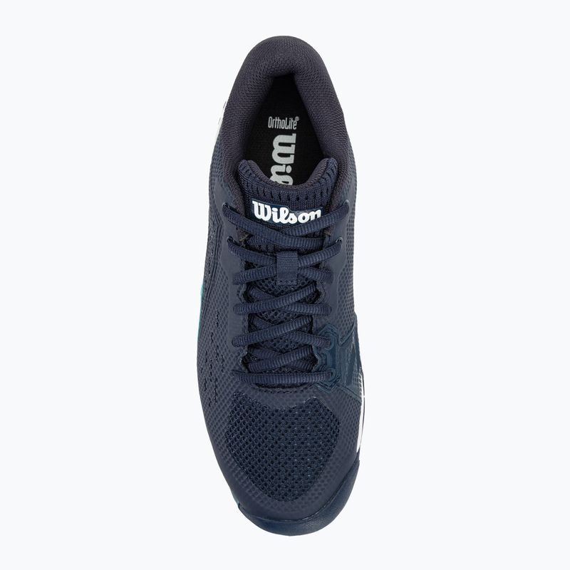 Кросівкі тенісні чоловічі Wilson Rush Pro Ace navy blazer/wite/blue atoll 6