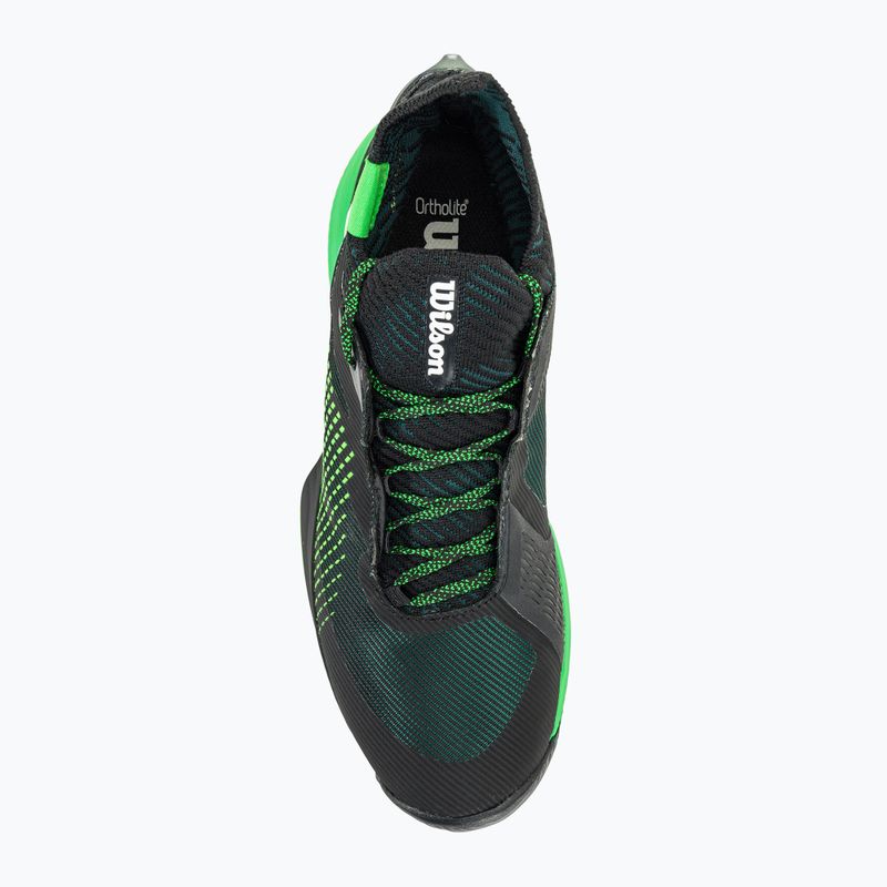 Кросівкі тенісні чоловічі Wilson Kaos Rapide STF black/green 6