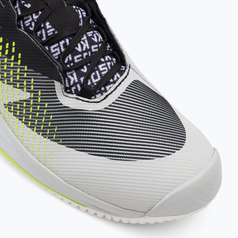 Кросівки для тенісу чоловічі Wilson Kaos Swift 1.5 сірі WRS330150 7