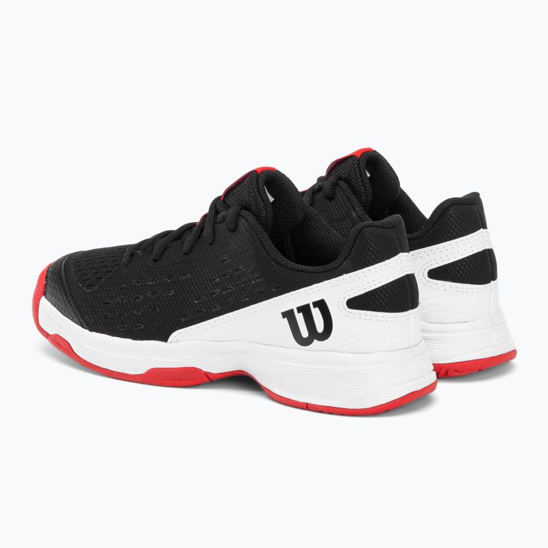 Кросівки для тенісу дитячі Wilson Rush Pro L чорні WRS330100 3