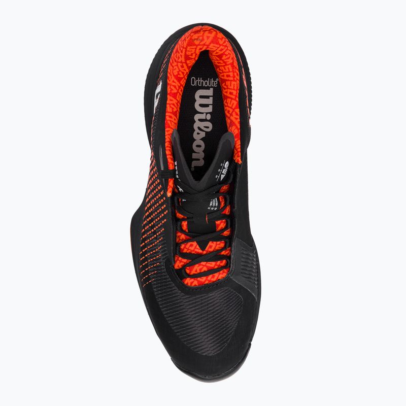 Кросівки для тенісу чоловічі Wilson Kaos Swift 1.5 Clay чорні WRS331070 6
